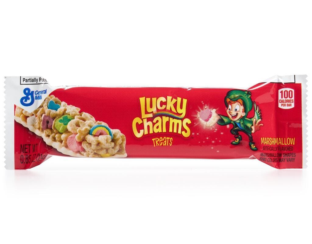 Lucky Charms Treats - Barras de cereales con sabor a malvavisco