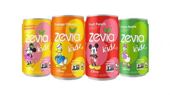 Jugo Zevia Kids Disney Cero azúcar