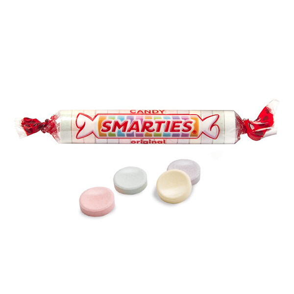 Caramelos frutales Smarties-5 unidades