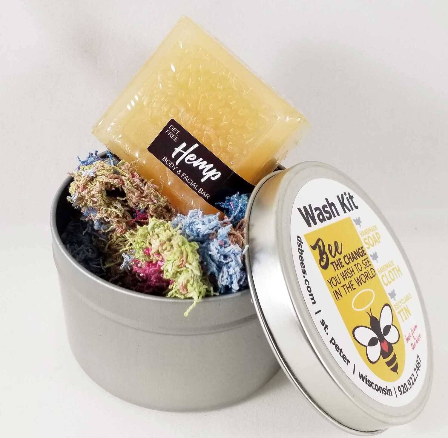Travel Tin / Wash Kit