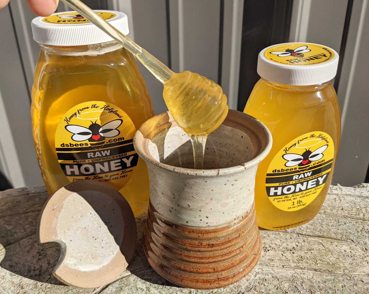 Raw, Unprocessed, Wisconsin Honey