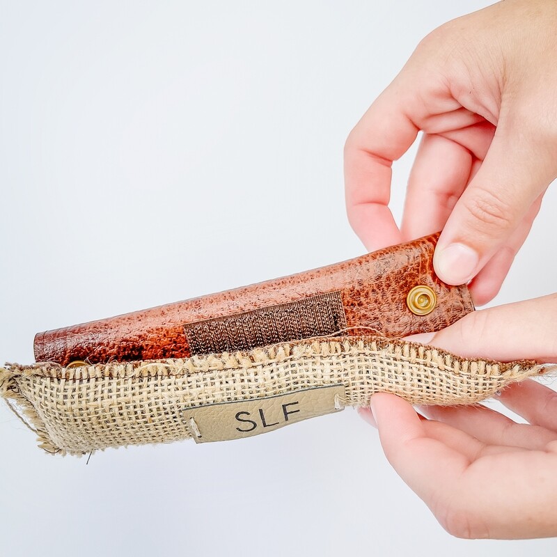 SLF HorseEz Lavender Tack Attachment and 1 Detachable Ez Burlap Lavender Pouch | 1 month Supply