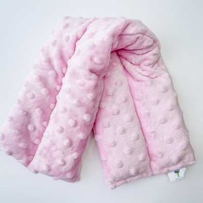 Hot/Cold Aromatherapy Lavender Wrap |  Pink Minkie Fabric