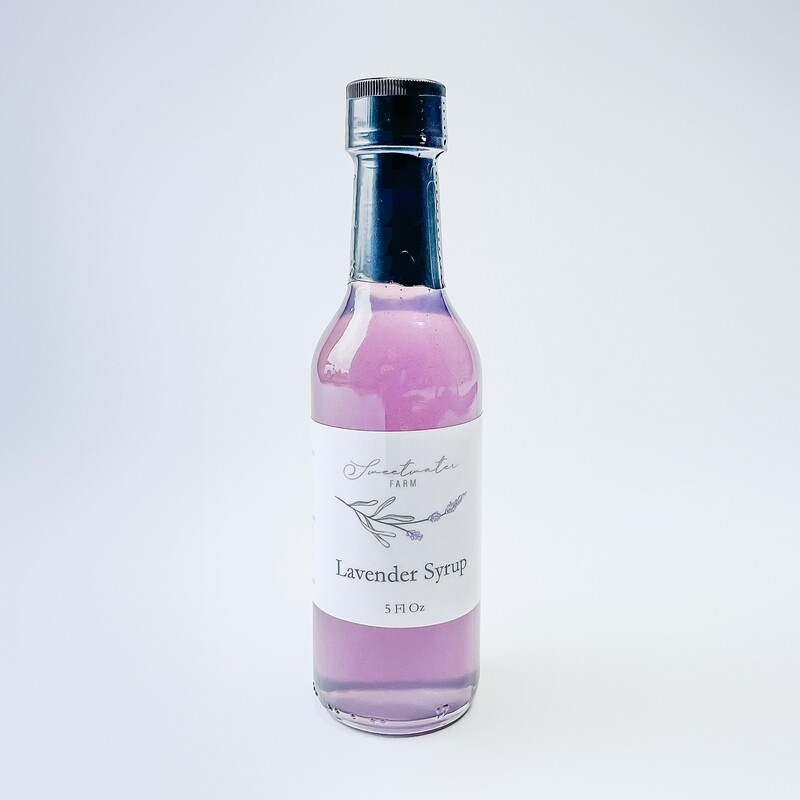 Natural Lavender Syrup