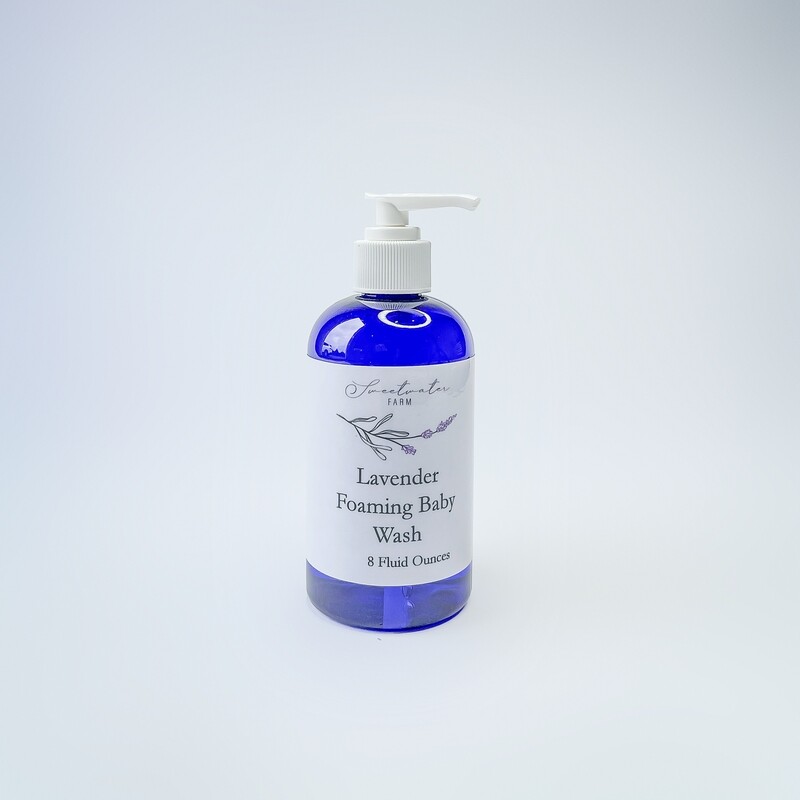 Lavender Foaming Baby Wash