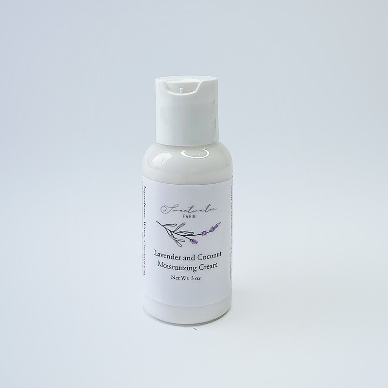 Lavender and Coconut Moisturizing Cream
