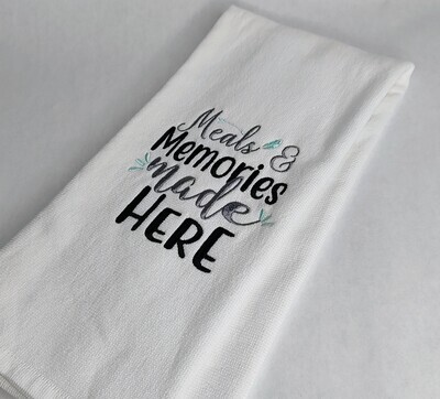 Customized Thick Cotton & Terry Cloth Reversible Kitchen Towel | View images for additional options