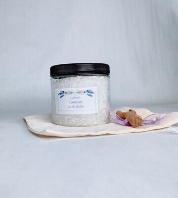 Lavender Essential Oil Bath Salt Blends