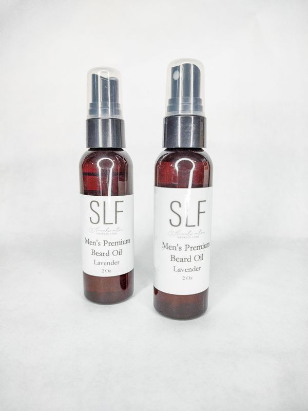 Men's Premium Beard Oil with Lavender