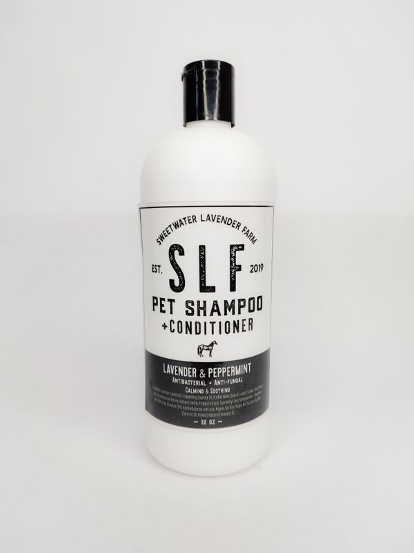 Pet Lavender and Peppermint Shampoo+Conditioner