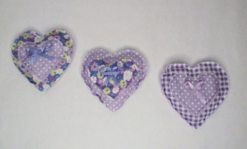 Heart - Lavender filled  Sachet