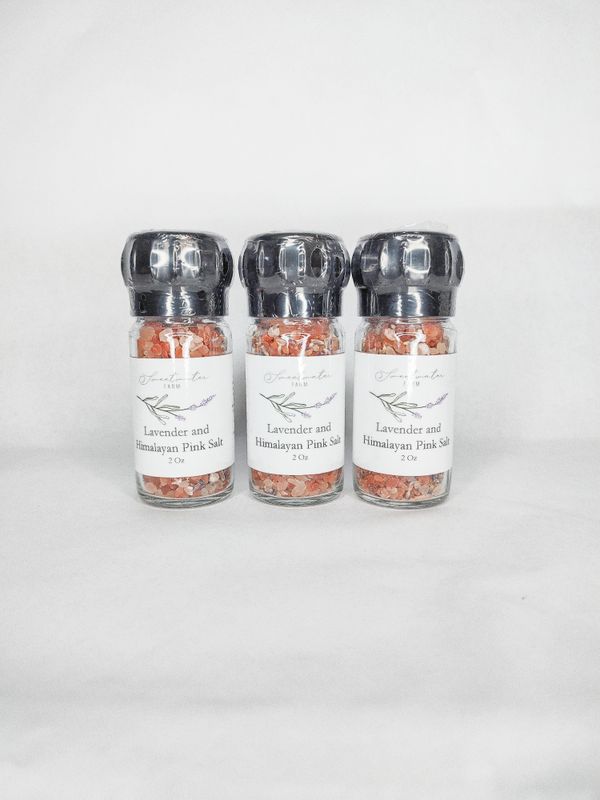 Culinary Lavender and Himalayan Pink Salt