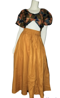 "Early Autumn" Long Maxi Skirt