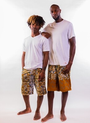 Abstract Art African Print Men's Shorts