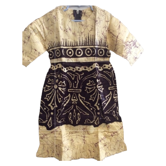 Mood Indigo African Print Girl Dress 