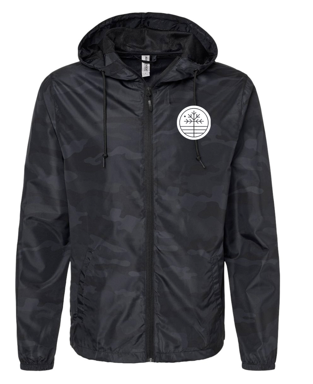 Glacial Till Camo Windbreaker
