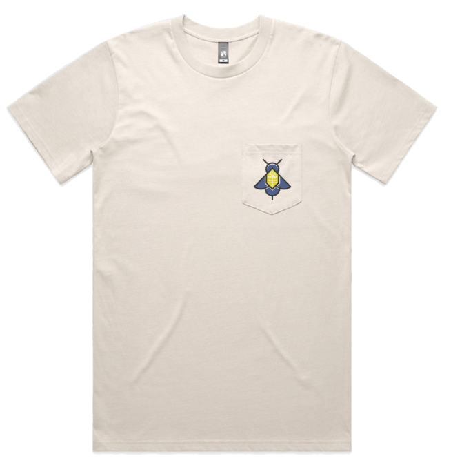 Blue Bee Pocket Tee