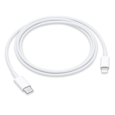 Apple - 3.3' USB Type C-to-Lightning Charging Cable - White
