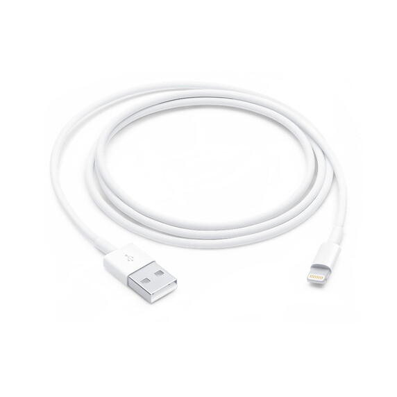Apple - 3.3' USB Type A-to-Lightning Charging Cable - White