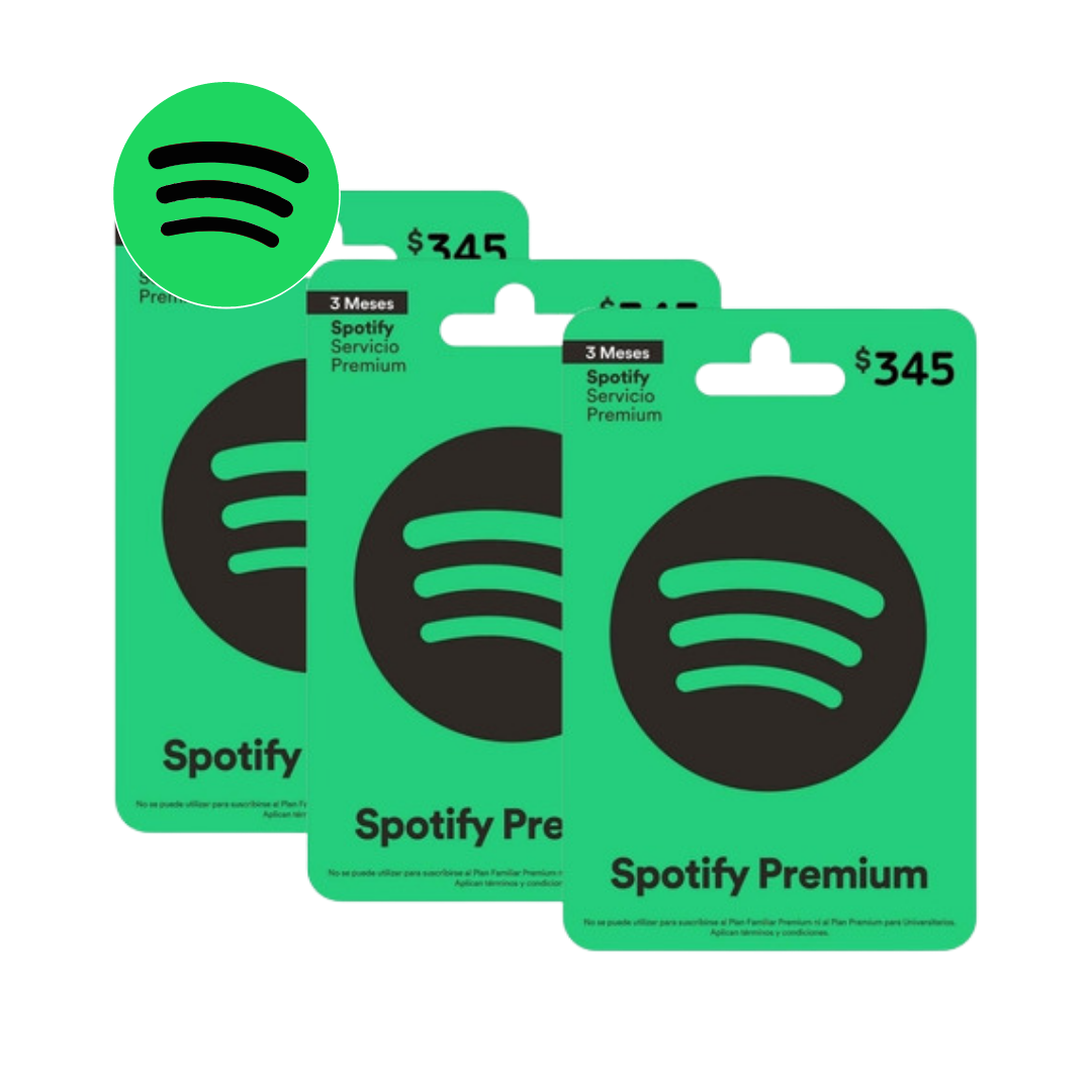 Spotify Prepago Gift Card