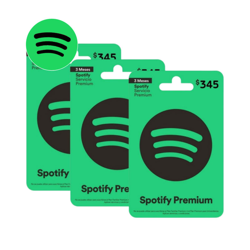 Spotify Prepago Gift Card