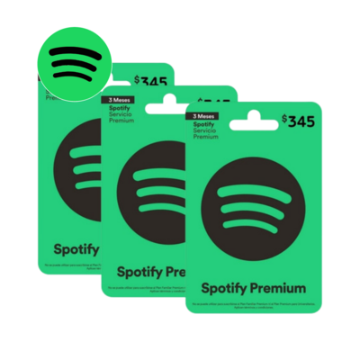 Spotify Prepago Gift Card
