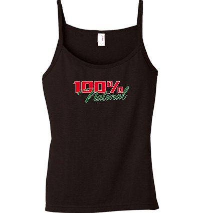 100% Natural Spaghetti String Tank Top