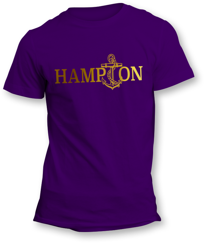 Hampton Anchor T-Shirt &amp; Long Sleeve