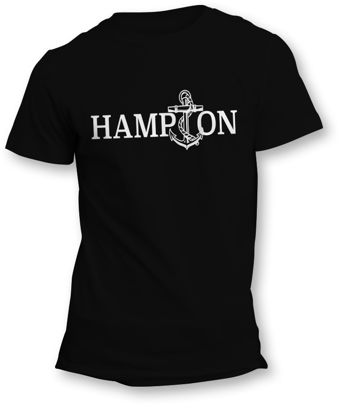 Hampton Anchor T-Shirt &amp; Long Sleeve