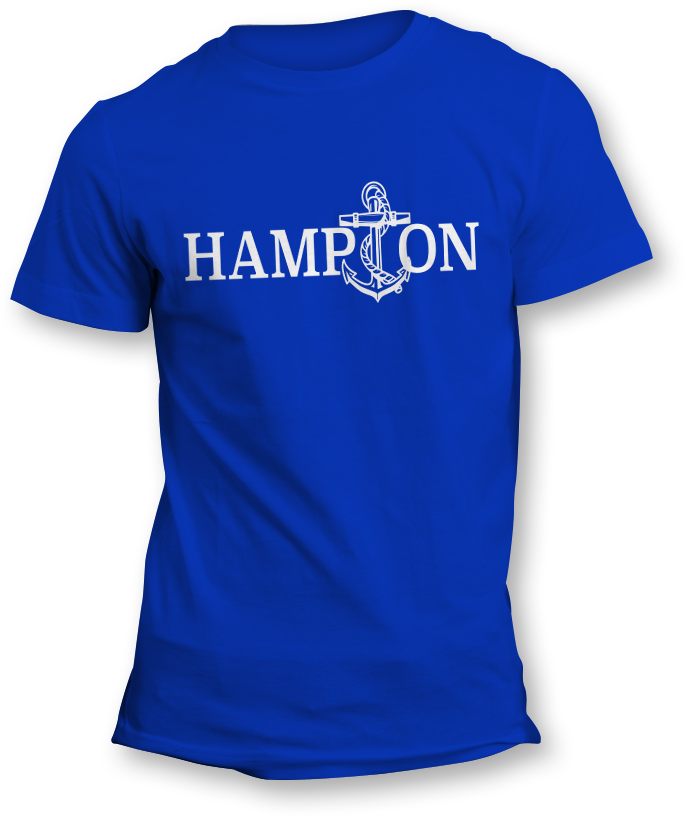 Hampton Anchor T-Shirt &amp; Long Sleeve