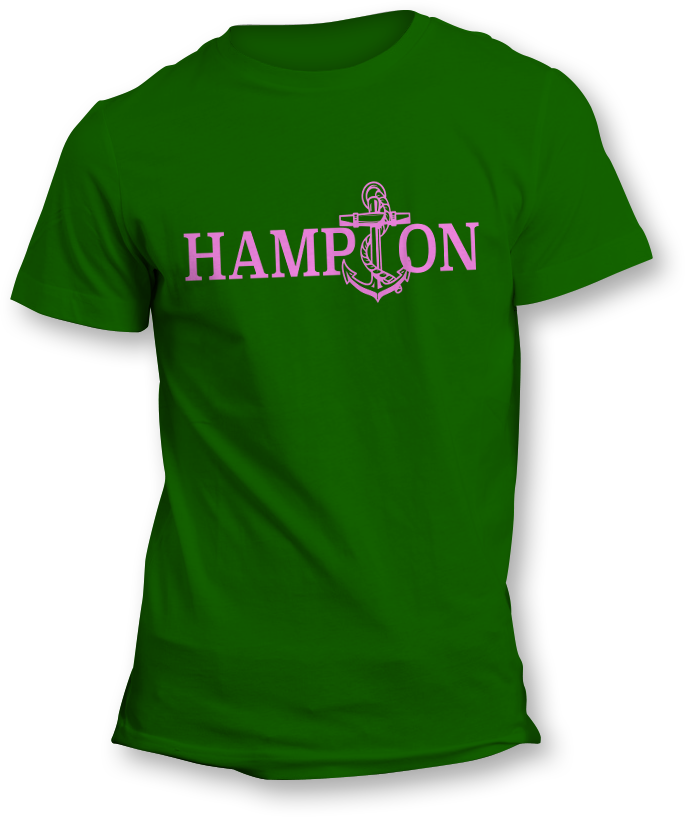 Hampton Anchor T-Shirt &amp; Long Sleeve