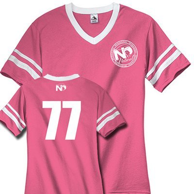 Natural Sport Pink - VNeck Jersey