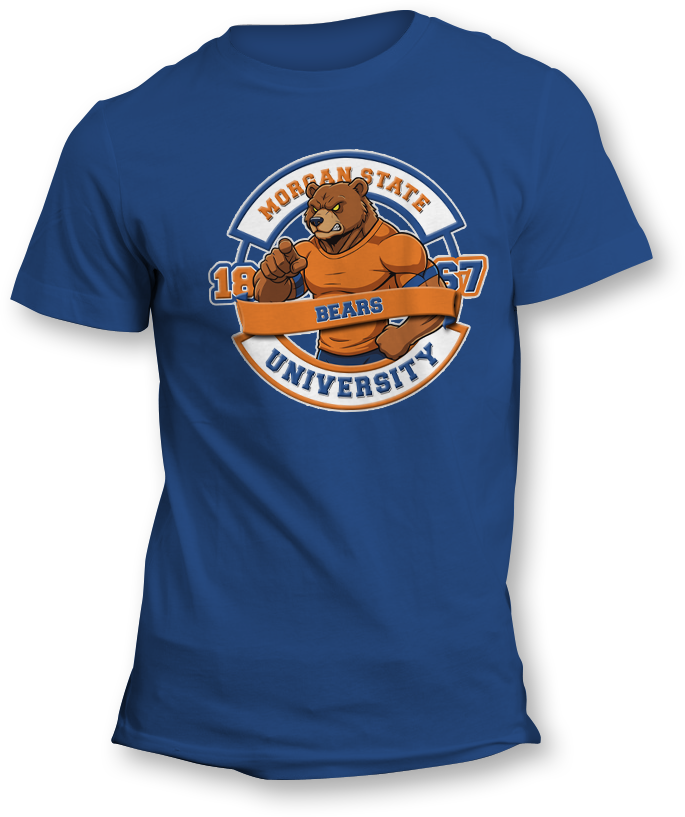 Morgan State Mighty Bears T-Shirt &amp; Long Sleeve