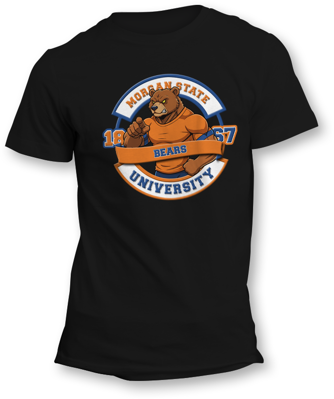 Morgan State Mighty Bears T-Shirt &amp; Long Sleeve