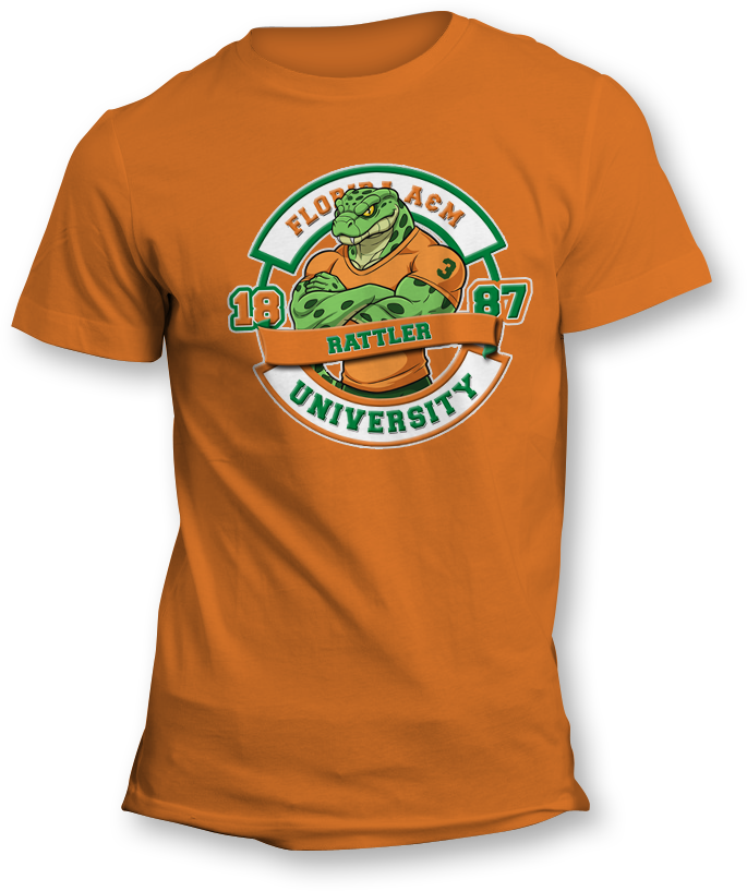 FAMU Mighty Rattlers T-Shirt &amp; Long Sleeve