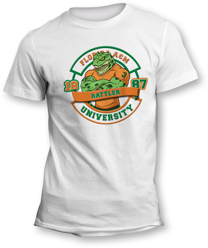 FAMU Mighty Rattlers T-Shirt &amp; Long Sleeve