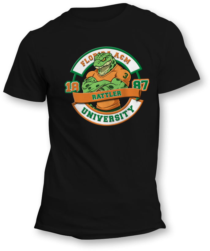 FAMU Mighty Rattlers T-Shirt &amp; Long Sleeve