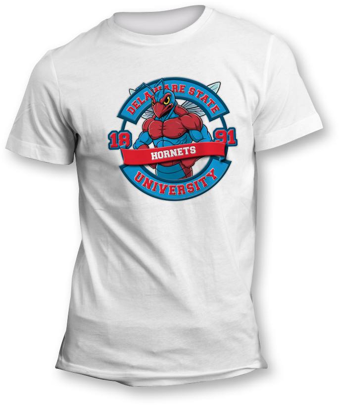 Delaware State Mighty Hornets T-shirt &amp; Long Sleeve
