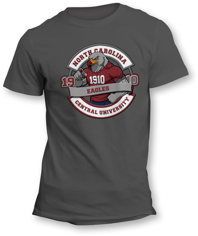 North Carolina Central University - Mighty Eagles T-Shirt &amp; Long Sleeve