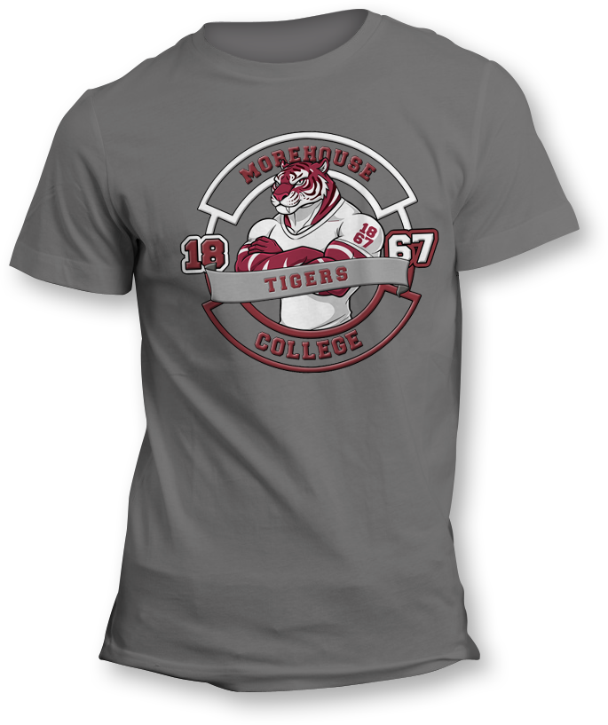 Morehouse Tigers T Shirt &amp; Long Sleeve