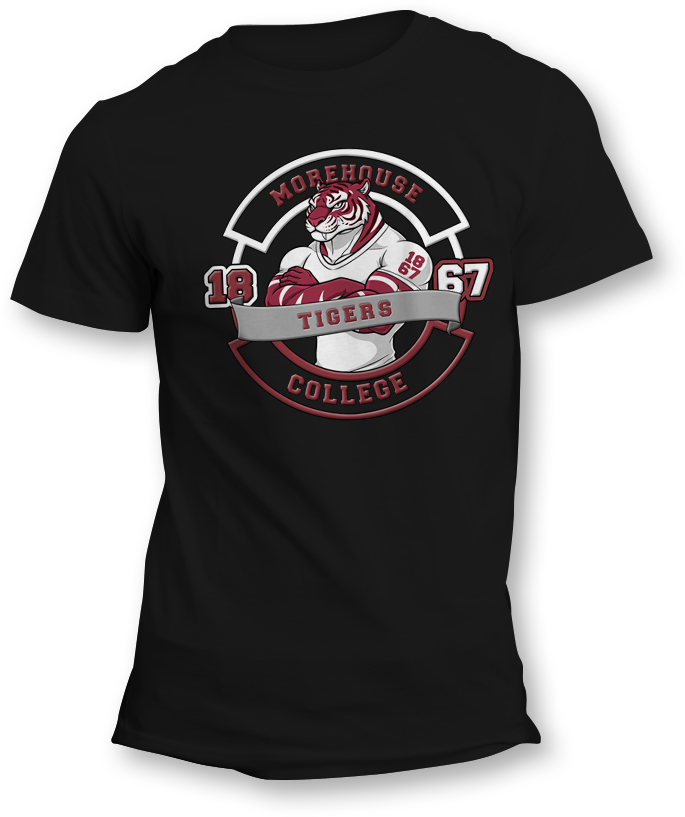Morehouse Tigers T Shirt &amp; Long Sleeve
