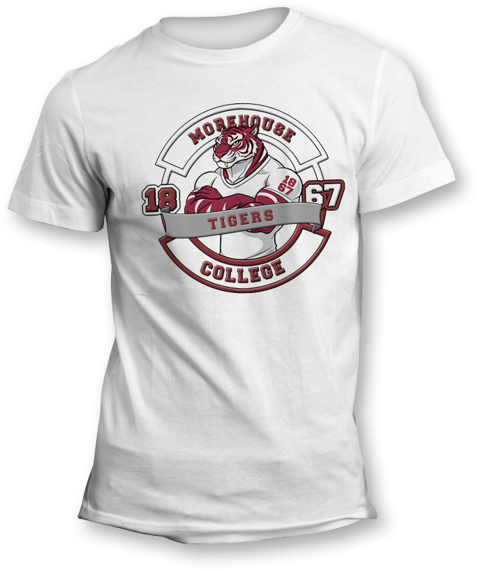 Morehouse Tigers T Shirt &amp; Long Sleeve