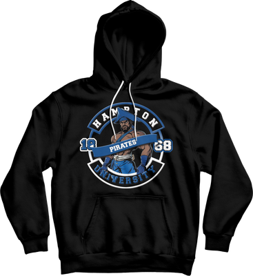 Hampton University Mighty Pirate Hoodie