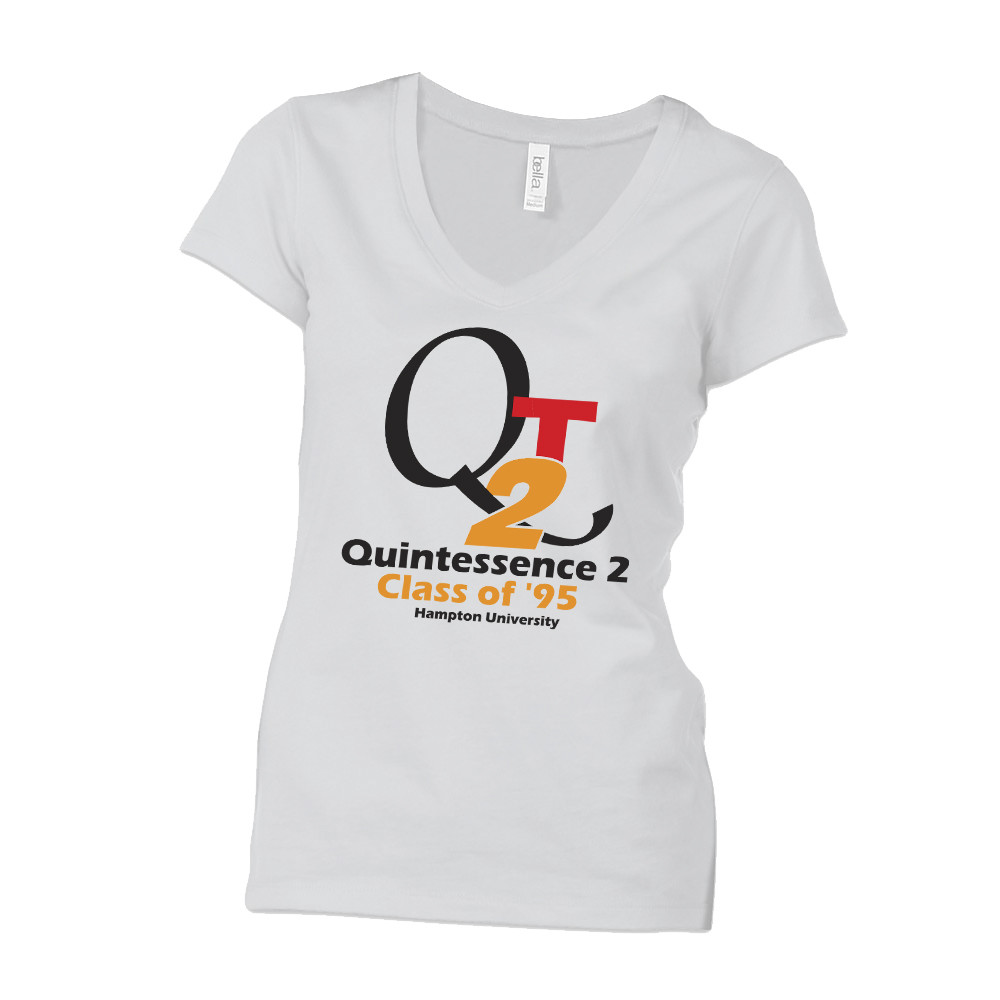QT2 V-Neck Fitted Baby T (Women’s)