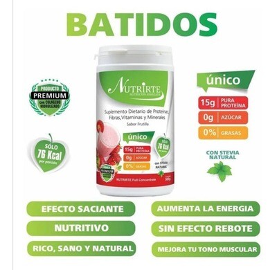 Batido por 500 grs