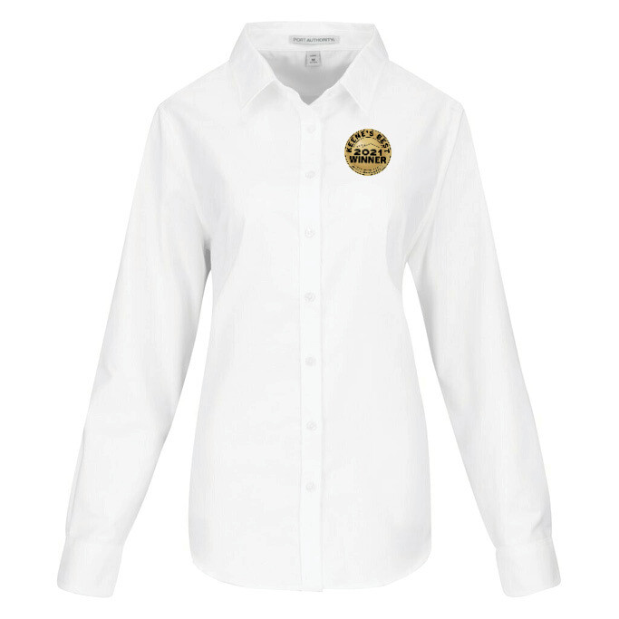 Ladies' Long Sleeve Oxford Shirt