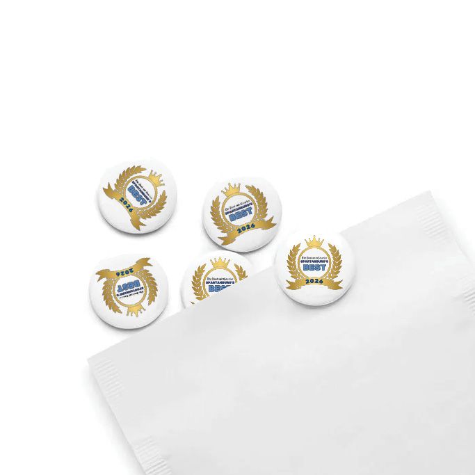 Round Buttons - Packs of 10