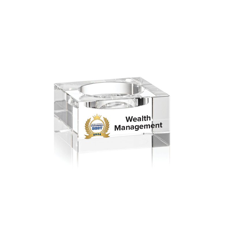 Crystal Winner's Award - Additional Stacking Blocks