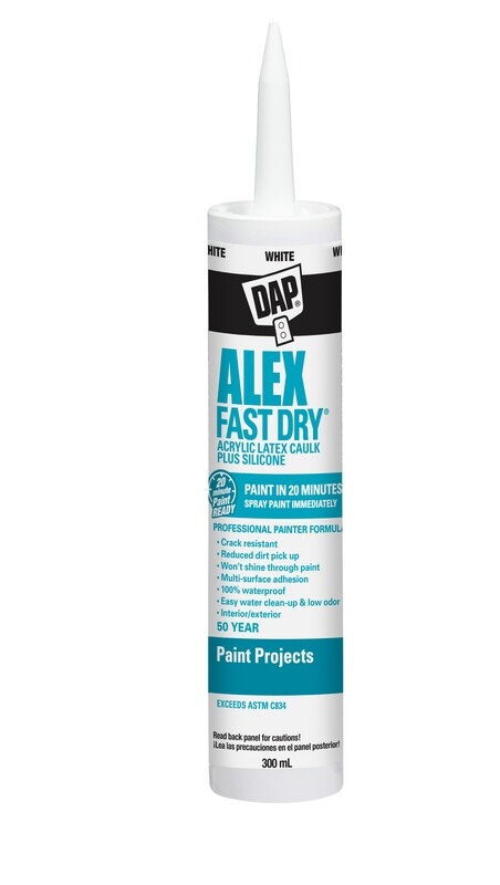 Dap Alex White Fast Dry caulk 300ml