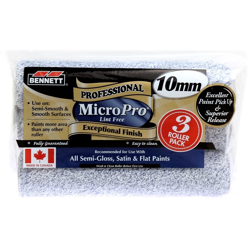 Bennett Micro Pro Roller Sleeve - 3 Pack